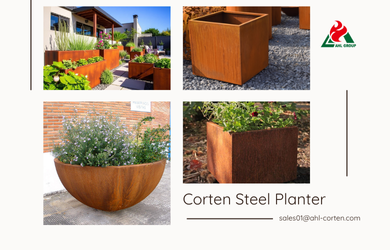 Corten Steel Planters